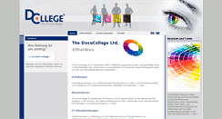 Desktop Screenshot of docucollege.com
